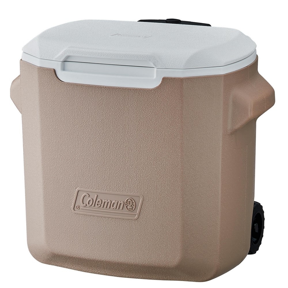 コールマン（Coleman） クーラーボックス 26L ホイール ホイールクーラー 28QT グレージュ キャスター付き 2205749