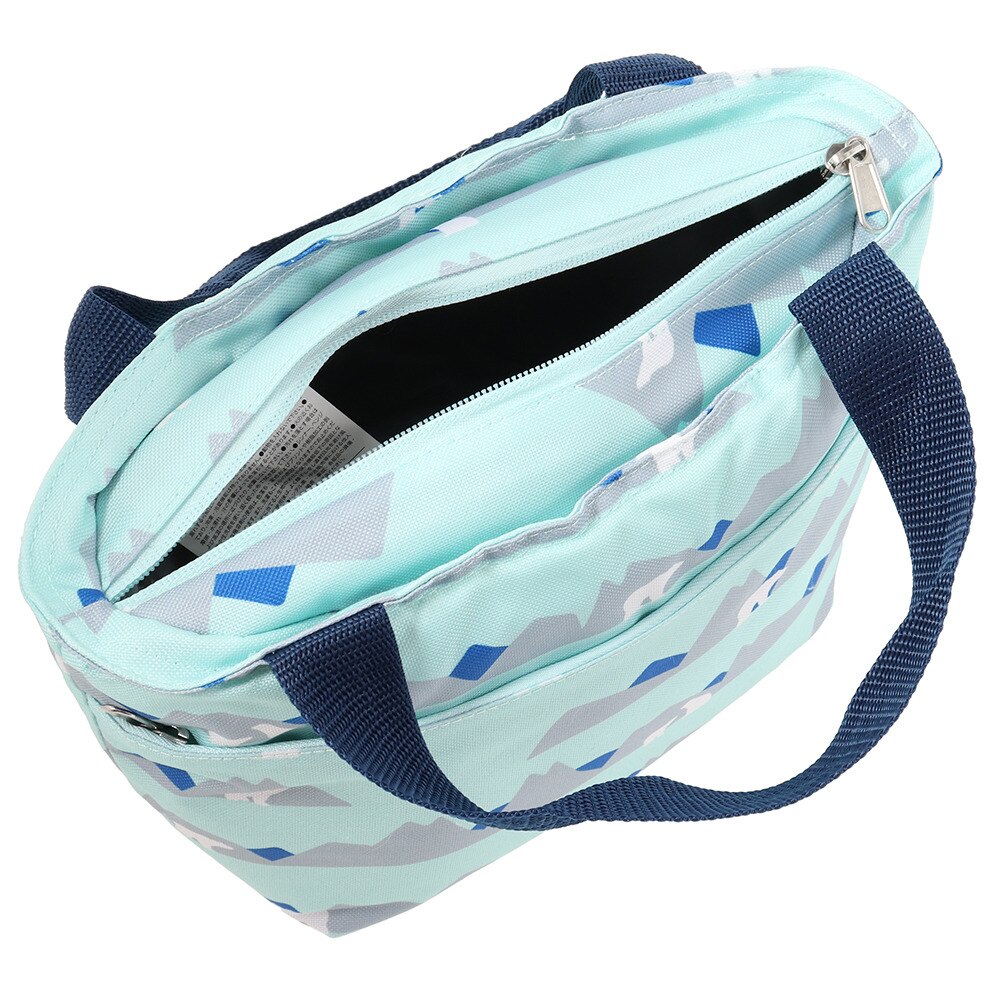 ホールアース（Whole Earth） ランチクーラーバッグ5 ブルー 5L WE23DI94 BLU 保冷 トート型 お弁当 アウトドア キャンプ BBQ