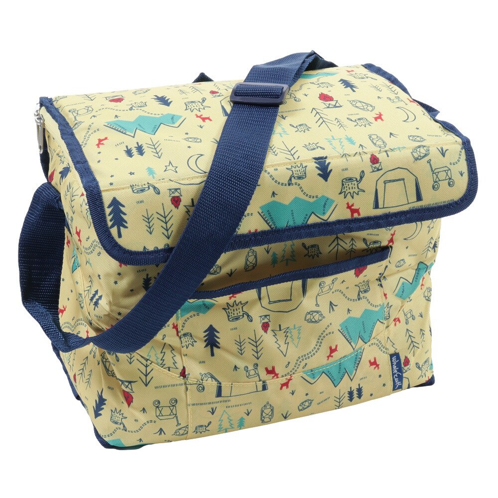 ホールアース（Whole Earth） ソフトクーラー17 イエロー 17L WE23DI86 YEL 保冷バッグ 折りたたみ 軽量 アウトドア キャンプ BBQ