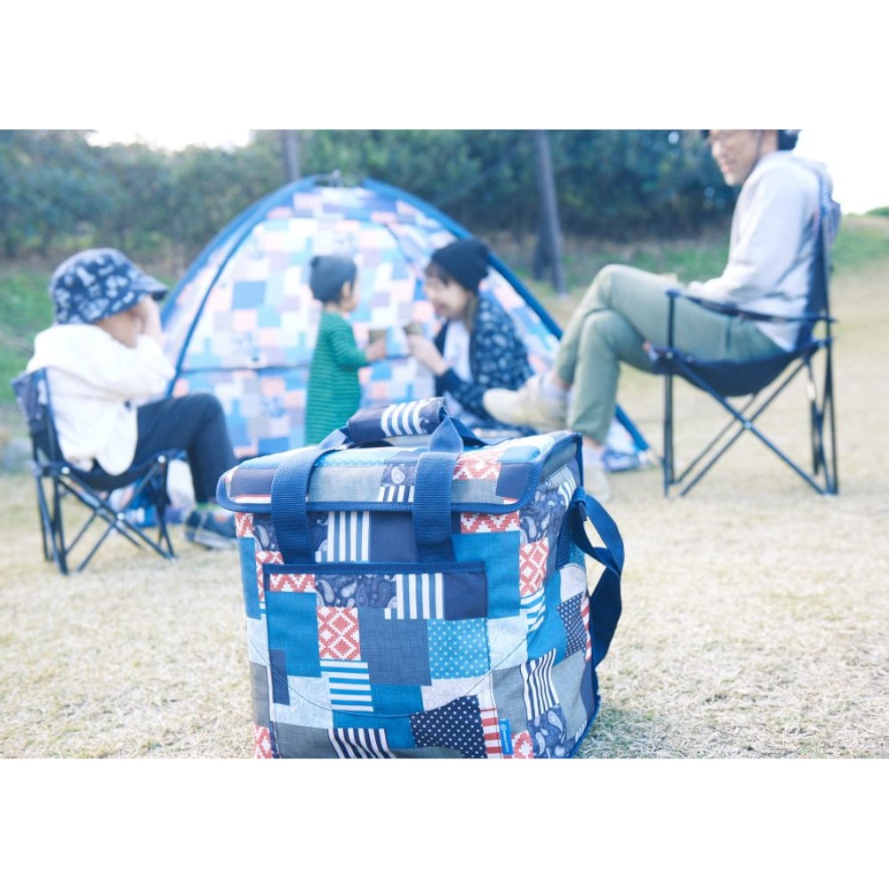 ホールアース（Whole Earth） ソフトクーラー25 ブルー 25L WE2KDI02 BLU 保冷バッグ アウトドア キャンプ レジャー BBQ バーベキュー