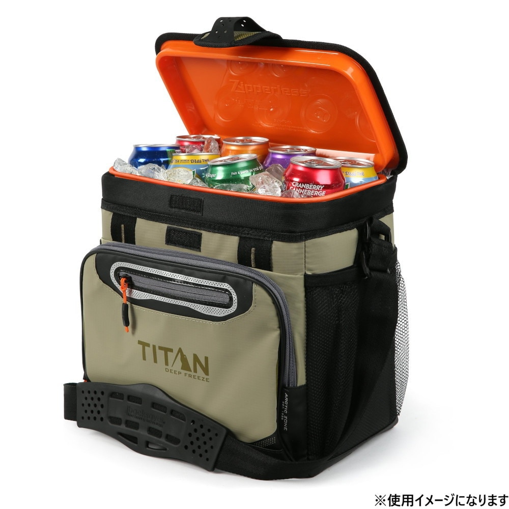 タイタン（TITAN） クーラーボックス 保冷 8L バスケットクーラー Deep Freezze 16 1715IL918763