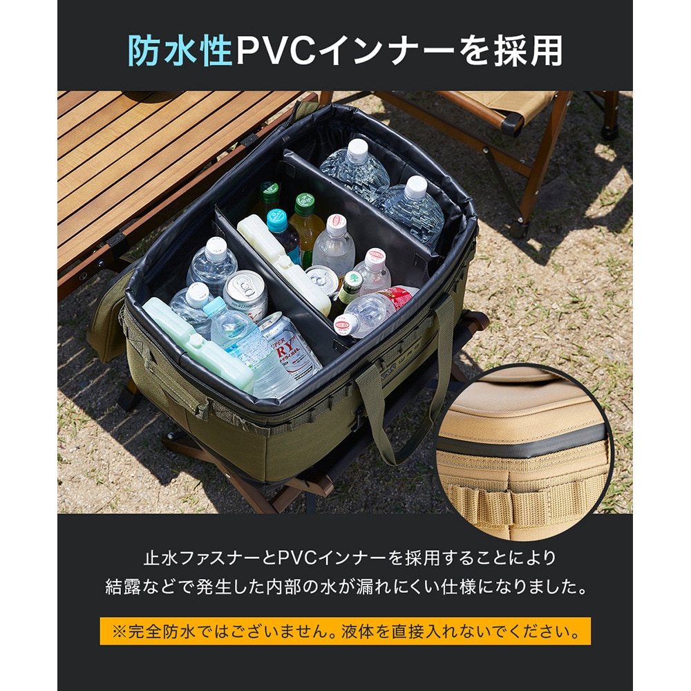 WAQ（WAQ） ソフトクーラーボックス ソフトクーラーボックス S タン