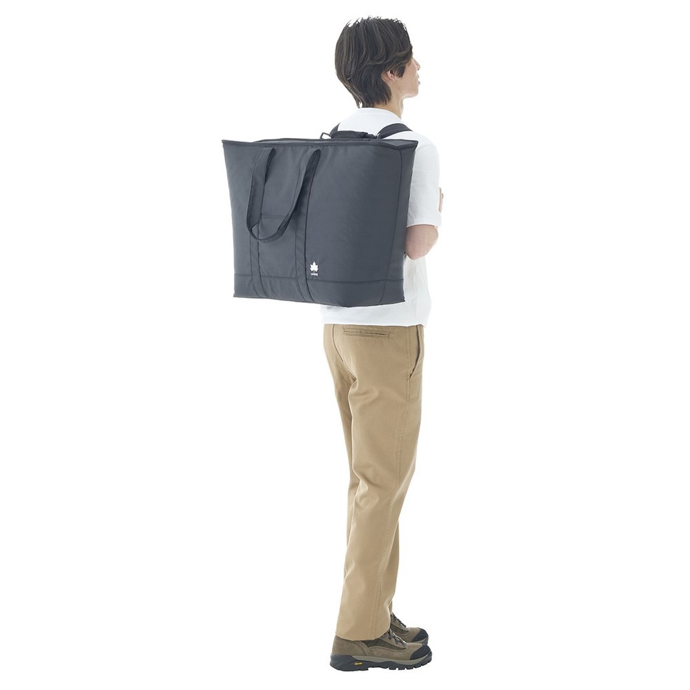 ロゴス（LOGOS） ソフトクーラーボックス トートリュック スタンダード クーラー XL BK 37411001