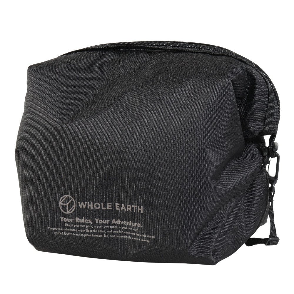 ホールアース（Whole Earth） 3WAY ソフトクーラー 10L 保冷バッグ WE2VDI40 BLK