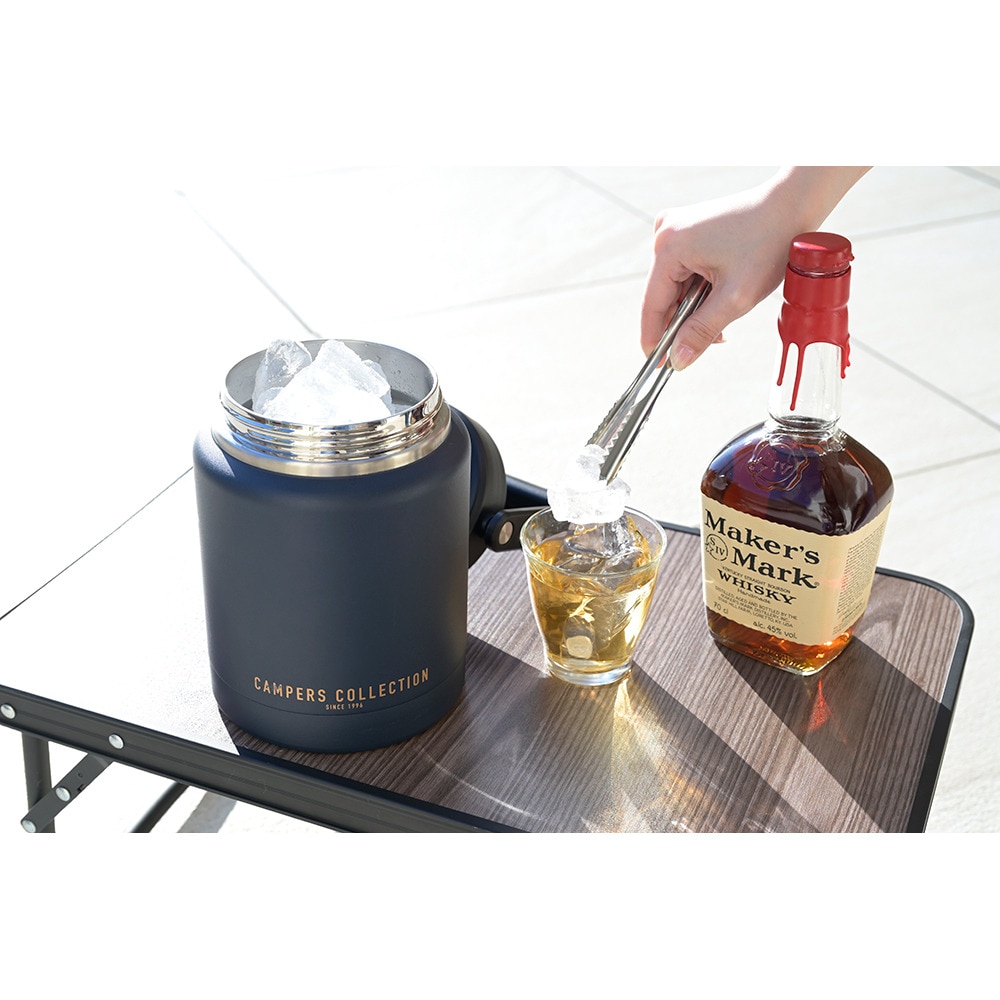 山善（YAMAZEN） ジャグ ウォータージャグ 真空アイスジャグ 2.1L 直飲み SIJ-2.1L