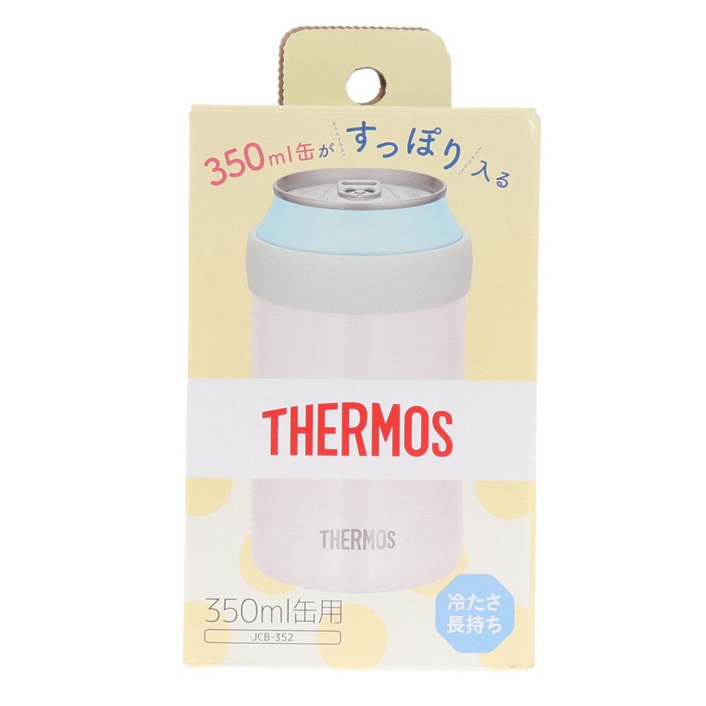サーモス（THERMOS） クーラー 保冷缶ホルダー 350ml JCB-352 WH