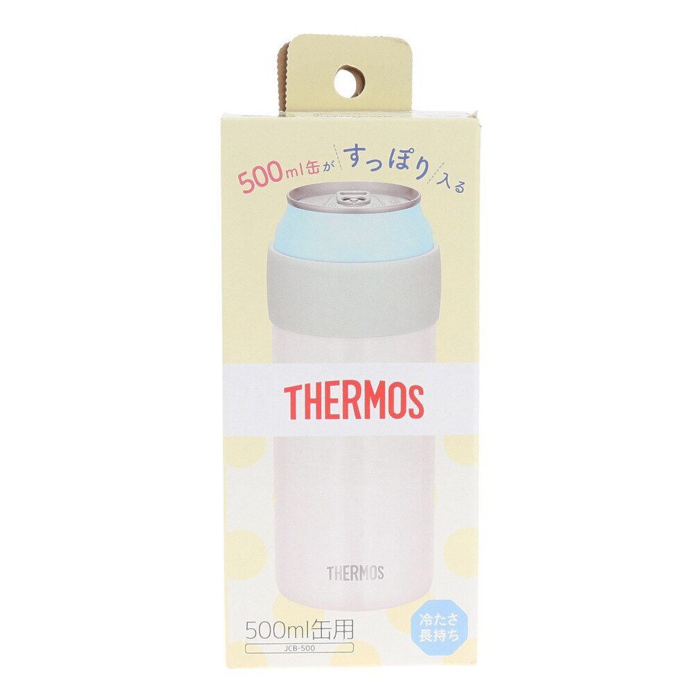 サーモス（THERMOS） クーラー 保冷缶ホルダー 500ml JCB-500 WH