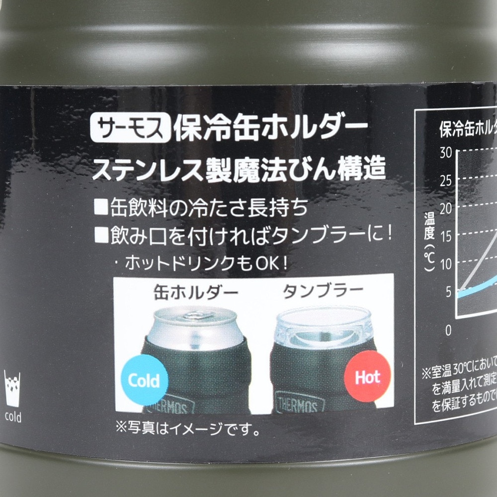 サーモス（THERMOS） 保冷缶ホルダー タンブラー 保冷 保温 350ml缶用 ROD-0021 KKI