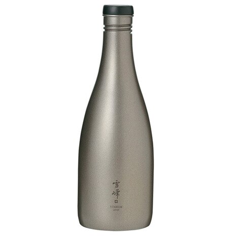 ＜エルブレス＞ 酒筒 (さかづつ) Titanium Sake Bottle Titanium TW-540 食器 キャンプ バーベキュー画像