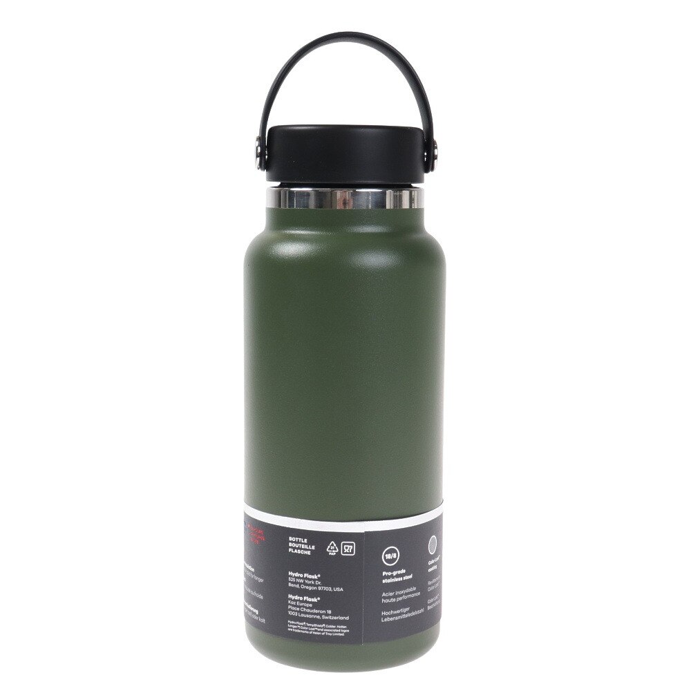 ハイドロフラスク｜水筒 32oz Wide Mouth 5089025-08Olive - アウトドア・キャンプ用品はエルブレス