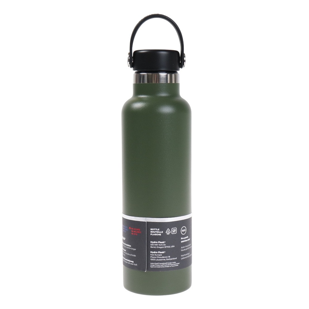 ハイドロフラスク（HydroFlask） 水筒 ボトル マグ 21 oz Standard Mouth 5089014-08Olive