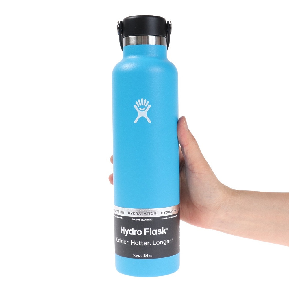 ハイドロフラスク（HydroFlask） 24 oz Standard Mouth Pacific 5089015-03 水筒 マグ ボトル アウトドア キャンプ BBQ スポーツ 通勤 通学 部活 保温保冷