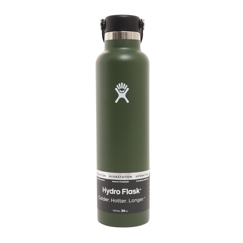 ハイドロフラスク（HydroFlask） 24 oz Standard Mouth オリーブ 5089015-08 水筒 マグ ボトル 