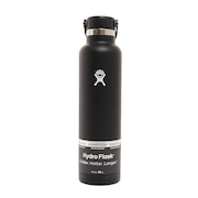 ハイドロフラスク（HydroFlask） 24 oz Standard Mouth ブラック 5089015-20 水筒 マグ ボトル アウトドア キャンプ BBQ スポーツ 通勤 通学 部活 保温保冷