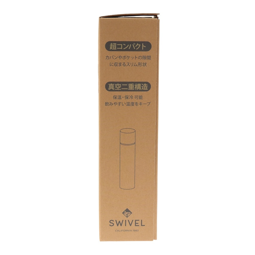 スウィベル（Swivel） 水筒 ステンレス スリムボトル 558SW0PM3592WHT 200ml ホワイト