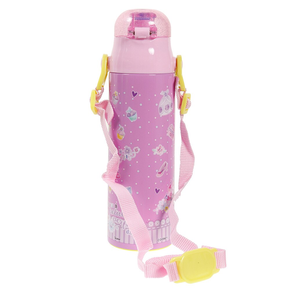 水筒 500ml 超軽量 ワンプッシュ 直飲みステンレスボトル ロック付 580ml ソフィア19 Sdc6n スケーター エルブレス