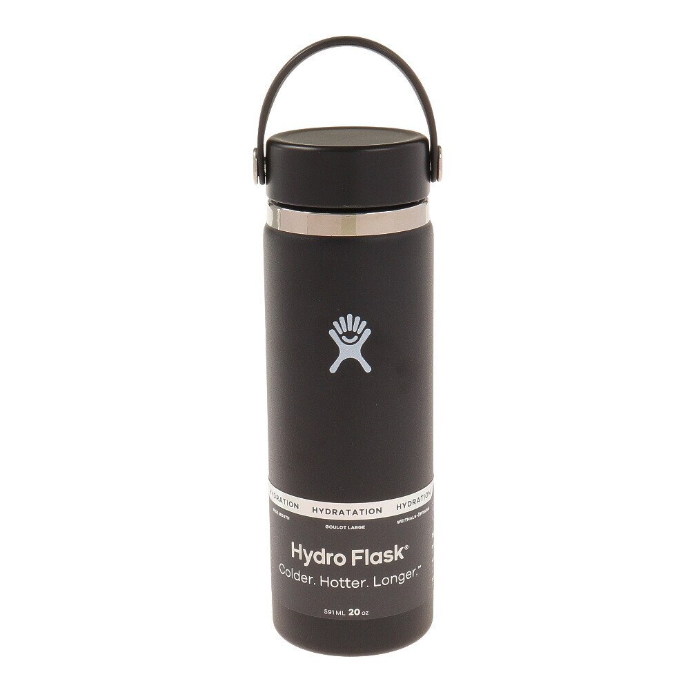 ハイドロフラスク（HydroFlask） 水筒 ドリンクボトル ステンレスボトル 保冷 保温 真空断熱 20oz Wide Mouth 5089024 20