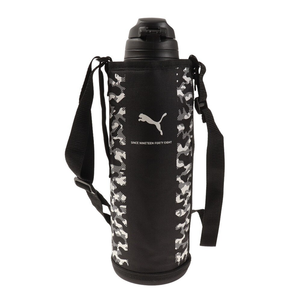 プーマ（PUMA） 水筒 マグ ステンレスボトル 1.5L 保冷専用 ワンタッチ カバー付き 部活 学生 シンプル カモ PM305