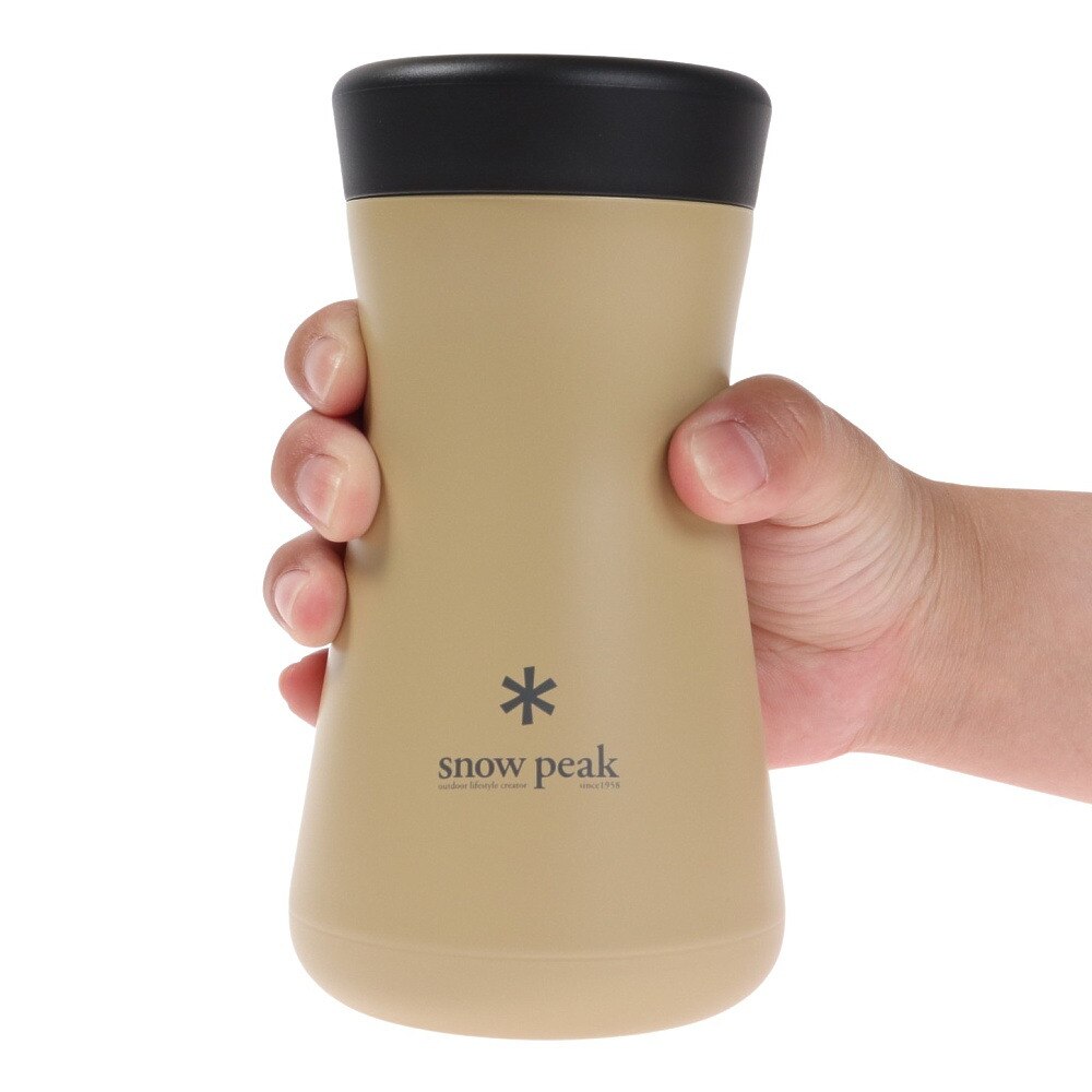 スノーピーク（snow peak） ステンレス真空ボトルタイプT350サンド TW-350-SN 350ml 水筒 ボトル タンブラー 保温 保冷 