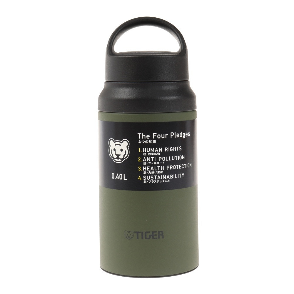 タイガー（Tiger） 水筒 ボトル マグ ステンレスボトル 0.4L MCZS040-GZ