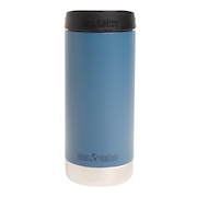 クリーンカンティーン（klean kanteen） 水筒 ステンレスボトル 保冷 保温 TKワイド12oz 355ml カフェキャップ Real Teal ブルー 19322089002012