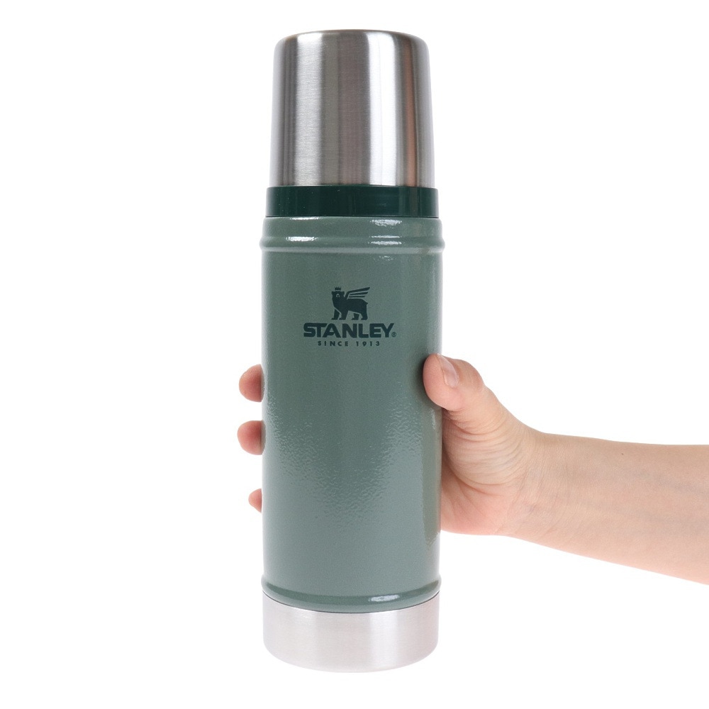 スタンレー（STANLEY） クラシック真空ボトル グリーン 0.47L 10-01228-102 水筒 ステンレスマグ 保温保冷 アウトドア キャンプ BBQ レトロ おしゃれ
