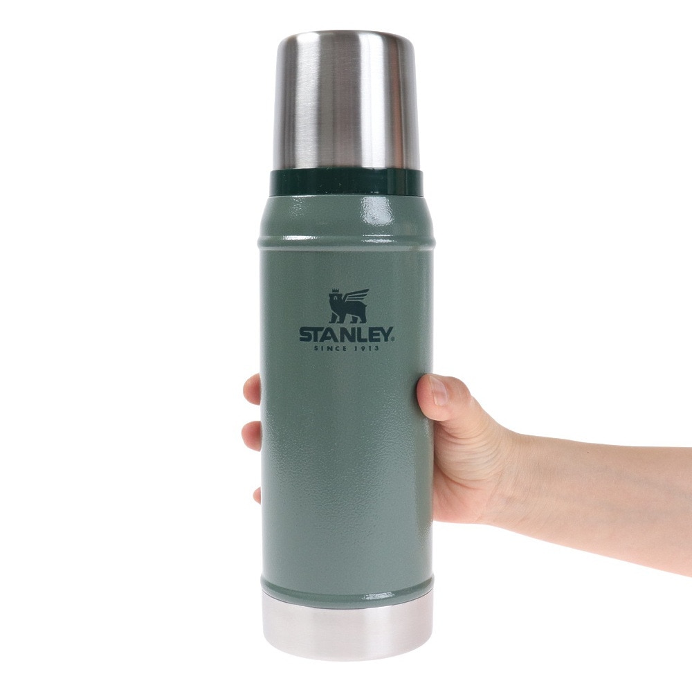 スタンレー（STANLEY） クラシック真空ボトル グリーン 0.75L 10-01612-057 水筒 ステンレスマグ 保温保冷 アウトドア キャンプ BBQ レトロ おしゃれ
