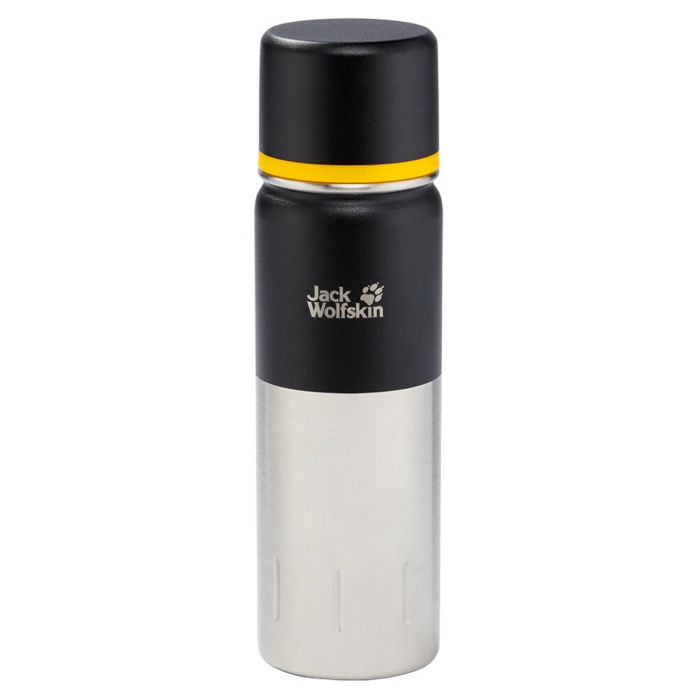 ジャックウルフスキン（JackWolfskin） 水筒 ボトル マグ KOLIMA 0.5 8006901-6000 ブラック 大容量 500ml 保冷 保温 魔法びん 通勤 通学 スポーツ