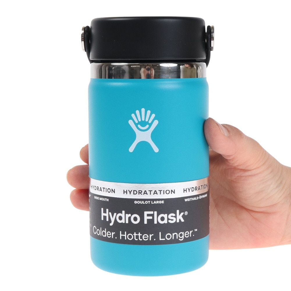 ハイドロフラスク（HydroFlask） 水筒 ボトル マグ 12 oz ワイドマウス 5000000012848