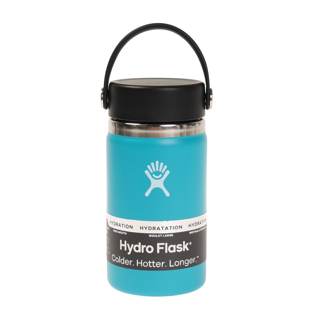 ハイドロフラスク（HydroFlask） 水筒 ボトル マグ 12 oz ワイドマウス 5000000012848