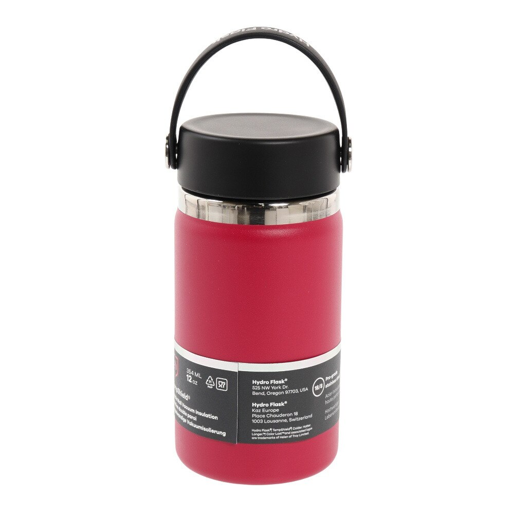 ハイドロフラスク（HydroFlask） 水筒 ボトル マグ 12 oz ワイドマウス 5000000012855