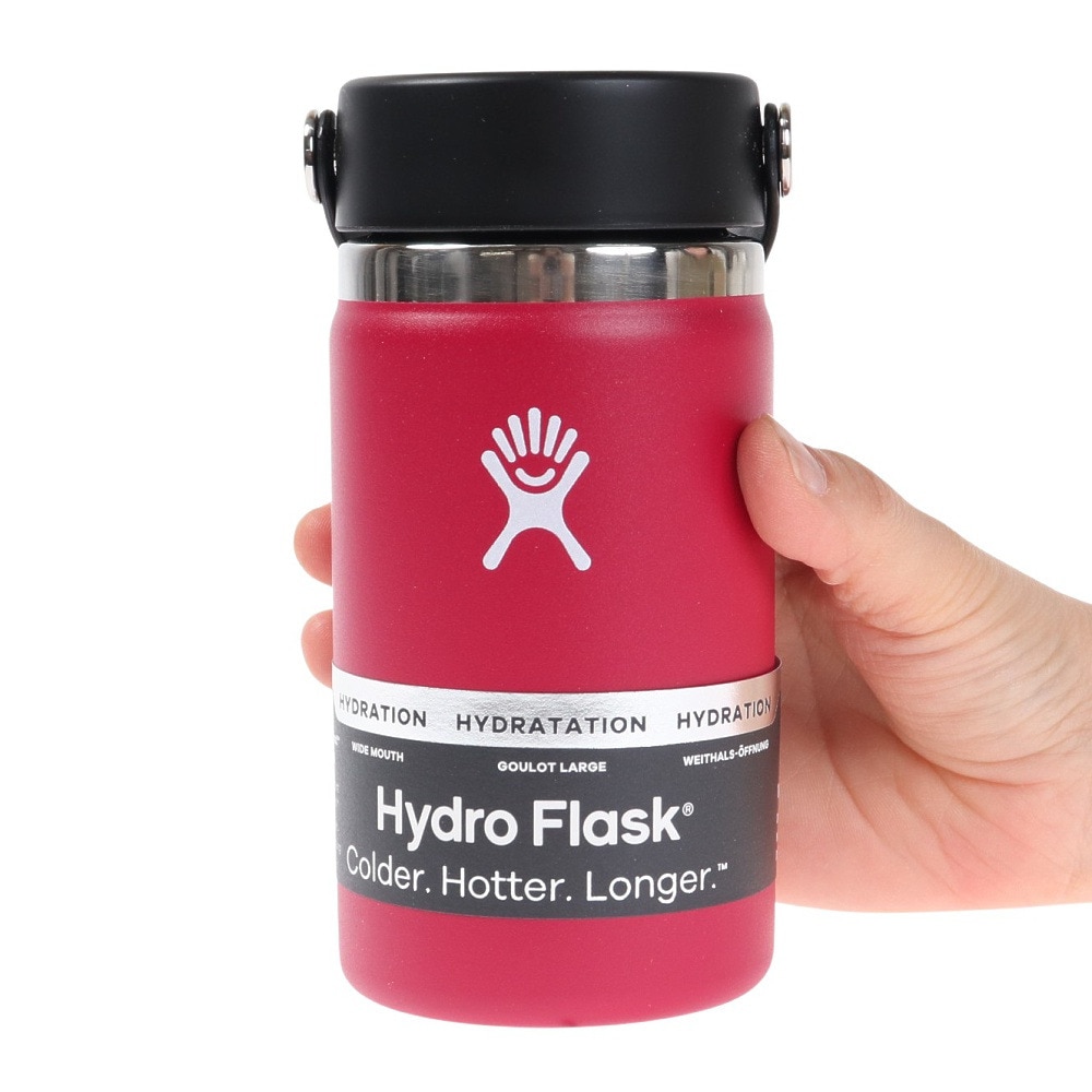 ハイドロフラスク（HydroFlask） 水筒 ボトル マグ 12 oz ワイドマウス 5000000012855