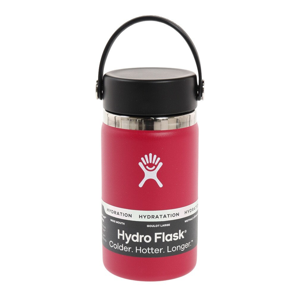 ハイドロフラスク（HydroFlask） 水筒 ボトル マグ 12 oz ワイドマウス 5000000012855
