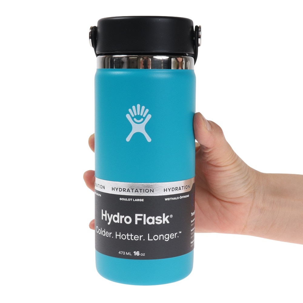 ハイドロフラスク（HydroFlask） 水筒 ボトル マグ 16 oz Wide Mouth 5000000012879