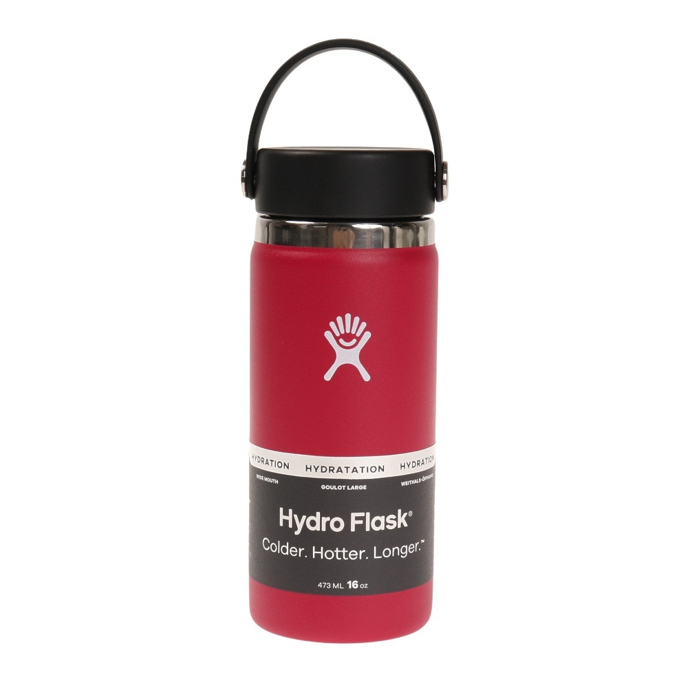 ハイドロフラスク（HydroFlask） 16 oz Wide Mouth Snapper 5000000012886 水筒 マグ ボトル アウトドア キャンプ BBQ スポーツ 通勤 通学 部活 保温保冷