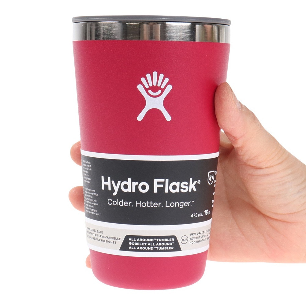 ハイドロフラスク（HydroFlask） タンブラー マグ ステンレスボトル 保温保冷 473ml 16oz オールアラウンドタンブラー All Around Tumbler 5000000013531