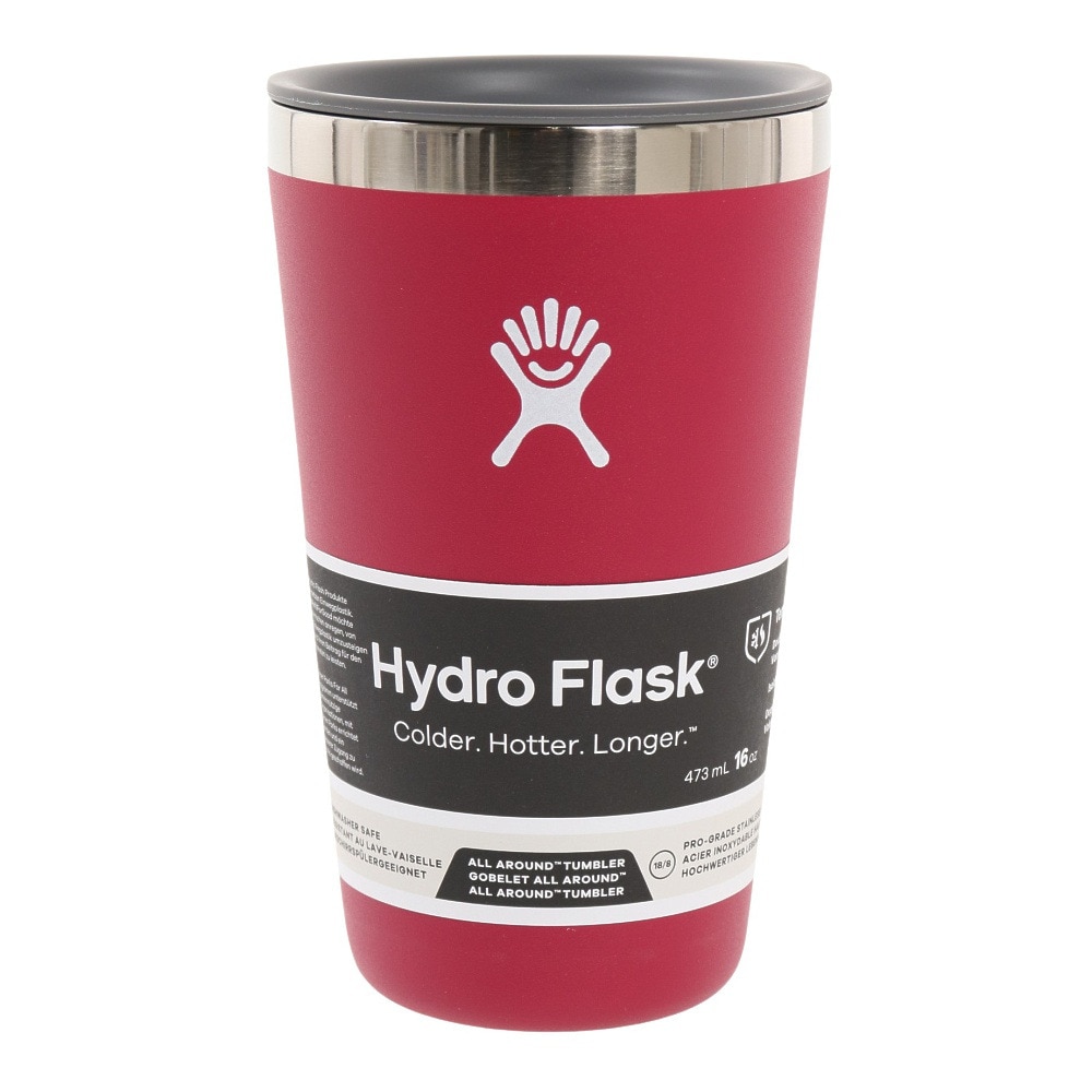 ハイドロフラスク（HydroFlask） タンブラー マグ ステンレスボトル 保温保冷 473ml 16oz オールアラウンドタンブラー All Around Tumbler 5000000013531