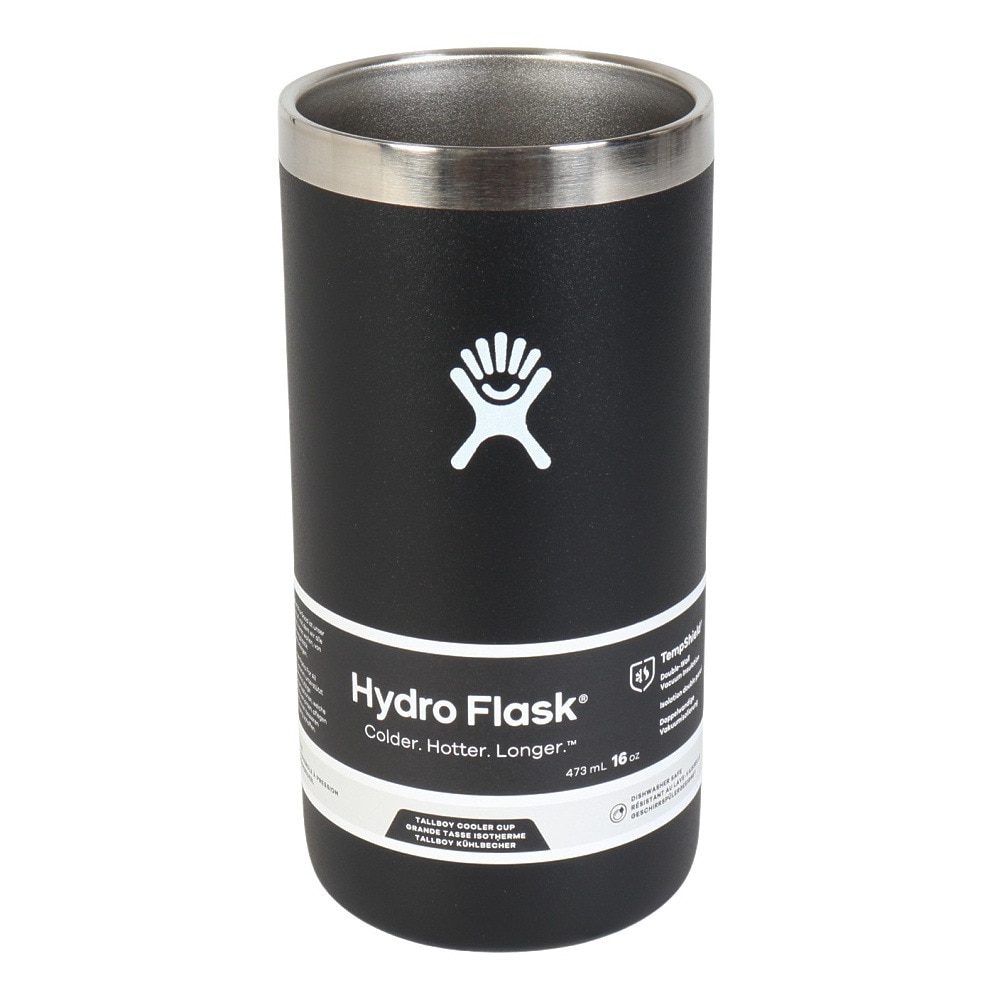 ハイドロフラスク（HydroFlask） 水筒 ボトル クーラーカップ BEER 16 oz Cooler Cup 8901310032221 ブラック 473ml 真空断熱 保温 保冷