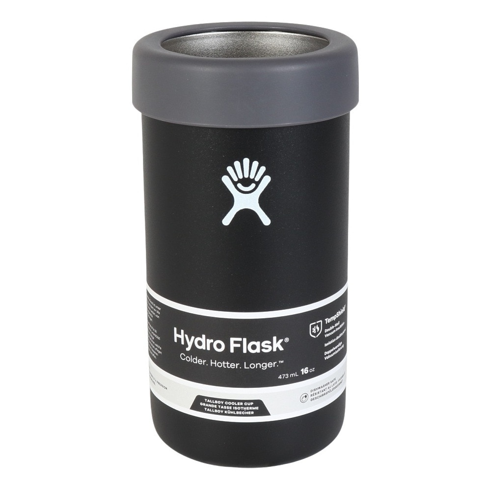 ハイドロフラスク（HydroFlask） 水筒 ボトル クーラーカップ BEER 16 oz Cooler Cup 8901310032221 ブラック 473ml 真空断熱 保温 保冷