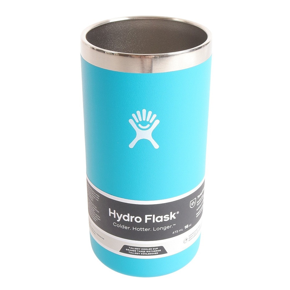 ハイドロフラスク（HydroFlask） 保冷缶 ホルダー クーラーカップ 保温 保冷 真空断熱構造 473ml ブルー BEER & SPIRITS 16 oz Cooler Cup 8901310084221
