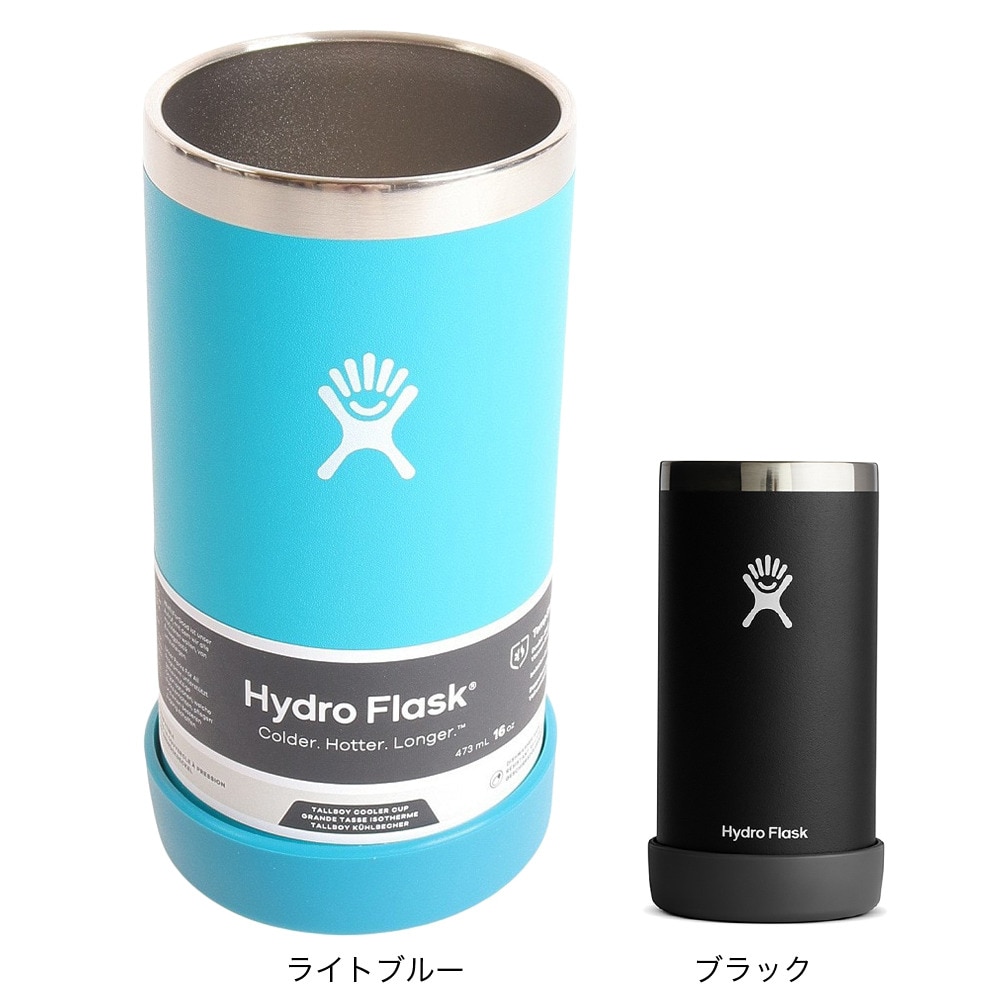 ハイドロフラスク（HydroFlask） 水筒 ボトル クーラーカップ BEER 16 oz Cooler Cup 8901310032221 ブラック 473ml 真空断熱 保温 保冷