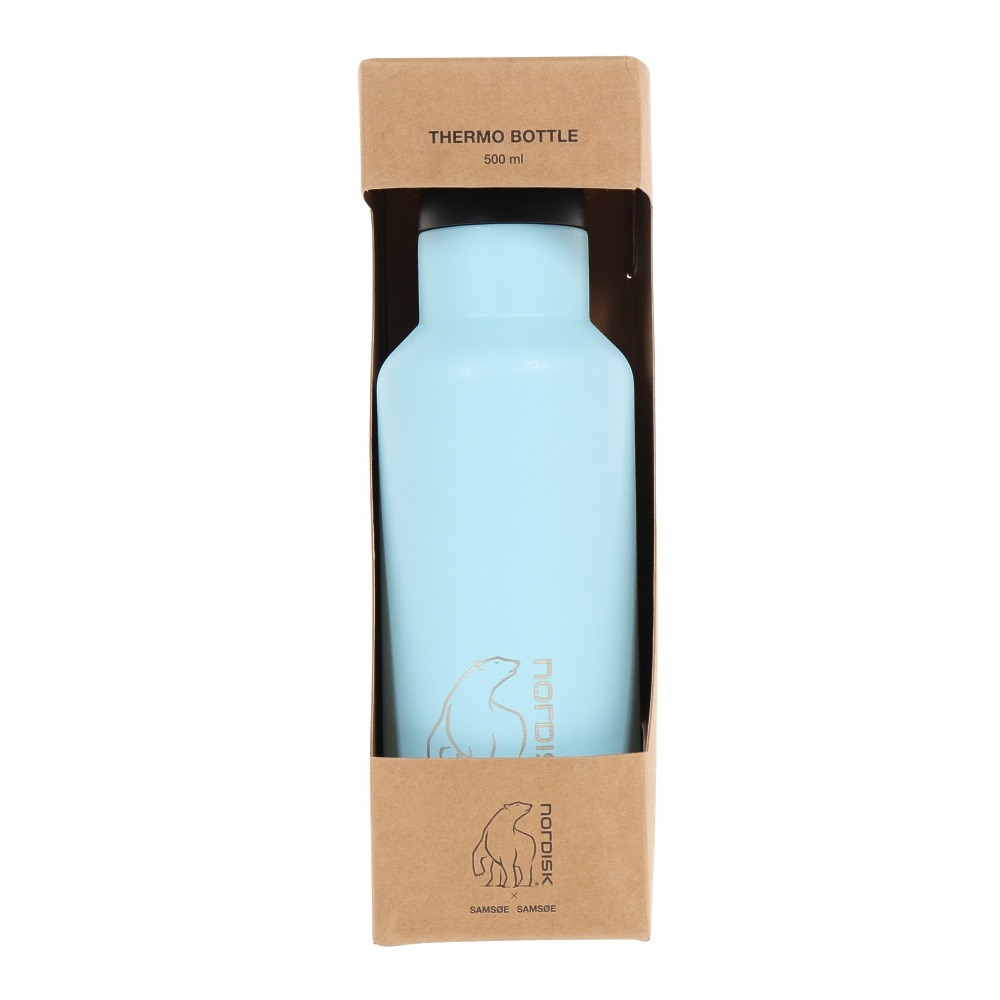 ノルディスク（Nordisk） 水筒 スチールドリンキングボトル 保温 500ml Steel Drinking Bottle 119009 Iced Aqua