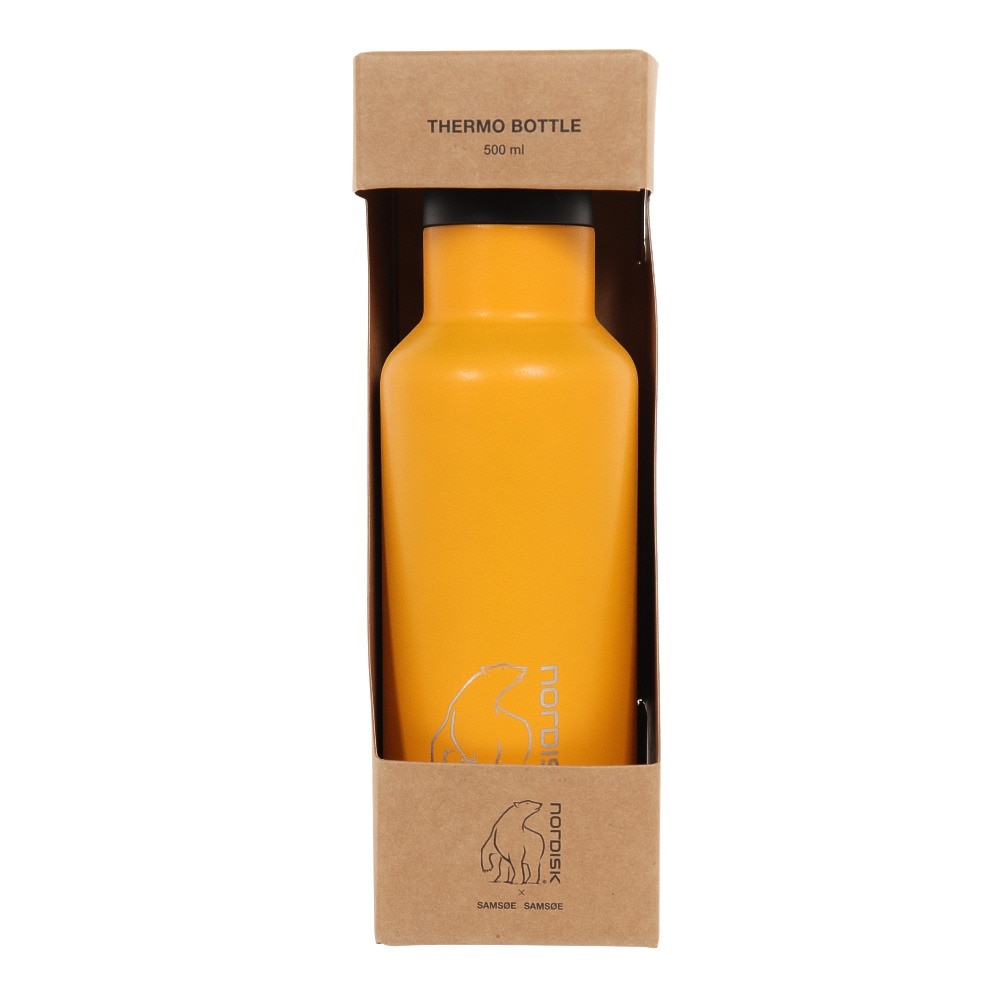 ノルディスク（Nordisk） 水筒 スチールドリンキングボトル 保温 500ml Steel Drinking Bottle 119009 Radiant Yellow