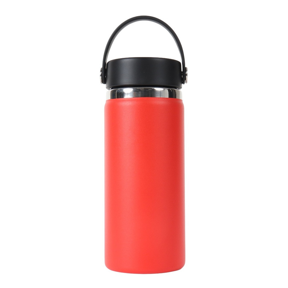 ハイドロフラスク（HydroFlask） 水筒 ドリンクボトル タンブラー 473ml 保温 保冷 魔法瓶 レッド 16 oz ワイドマウス WIDE MOUTH 8900150102222-Goji