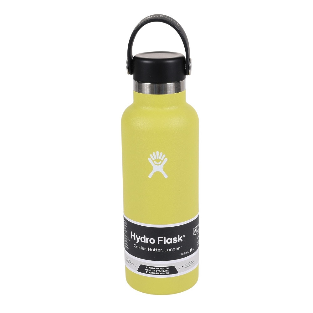 ハイドロフラスク（HydroFlask） 水筒 ステンレスボトル ドリンクボトル 保温保冷 532ml 18oz Standard Mouth Cactus 8900110114231