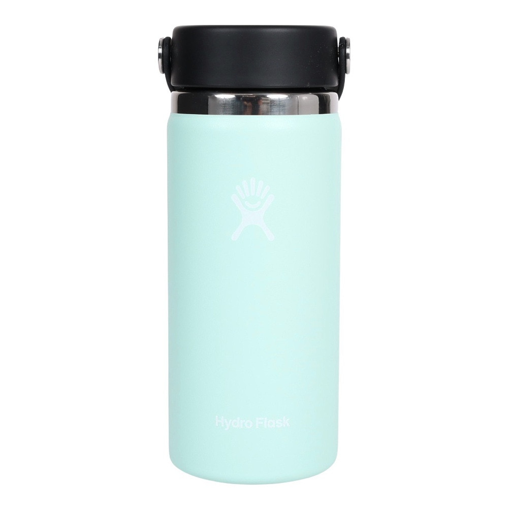 ハイドロフラスク（HydroFlask） 水筒 ステンレスボトル ドリンクボトル 保温保冷 473ml 16 oz Wide Mouth Dew 8900150115231