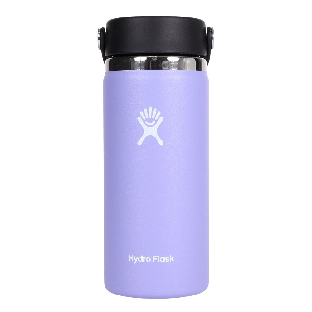 ハイドロフラスク（HydroFlask） 水筒 ステンレスボトル ドリンクボトル 保温保冷 473ml 16 oz Wide Mouth Lupine 8900150116231