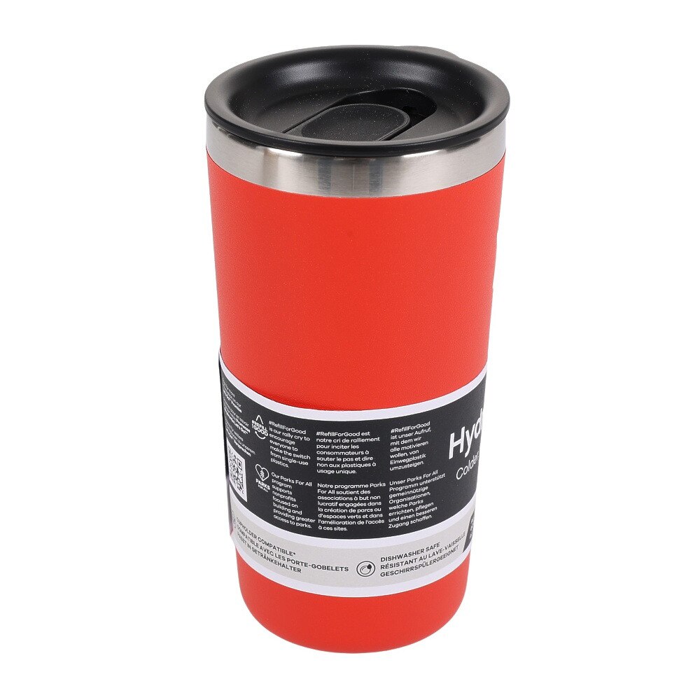 ハイドロフラスク（HydroFlask） タンブラー マグ ボトル 保温保冷 レッド 354ml 12oz AROUND TUMBLER Goji 8901160102231