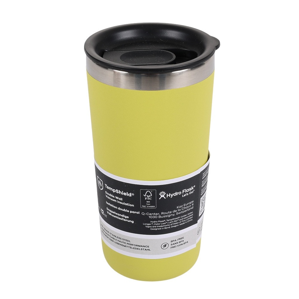 ハイドロフラスク（HydroFlask） タンブラー マグ ボトル 保温保冷 イエロー 354ml 12oz AROUND TUMBLER Cactus 8901160114231
