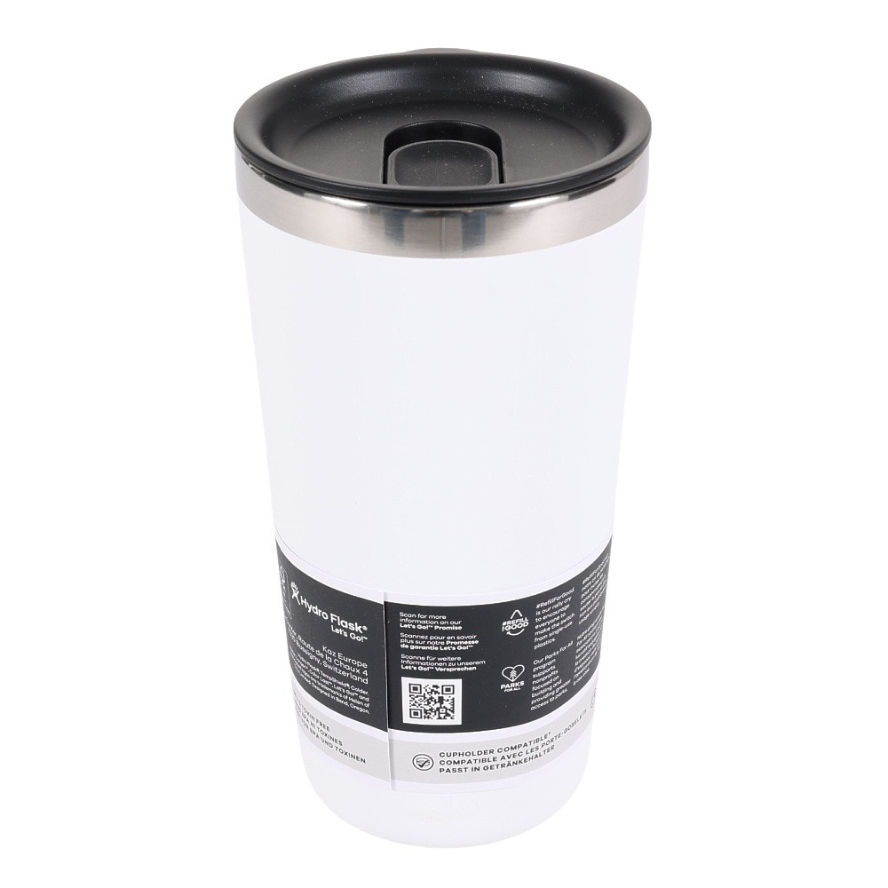 ハイドロフラスク（HydroFlask） タンブラー マグ ボトル 保温保冷 ホワイト 591ml 20 oz All Around Tumbler 8901470010231